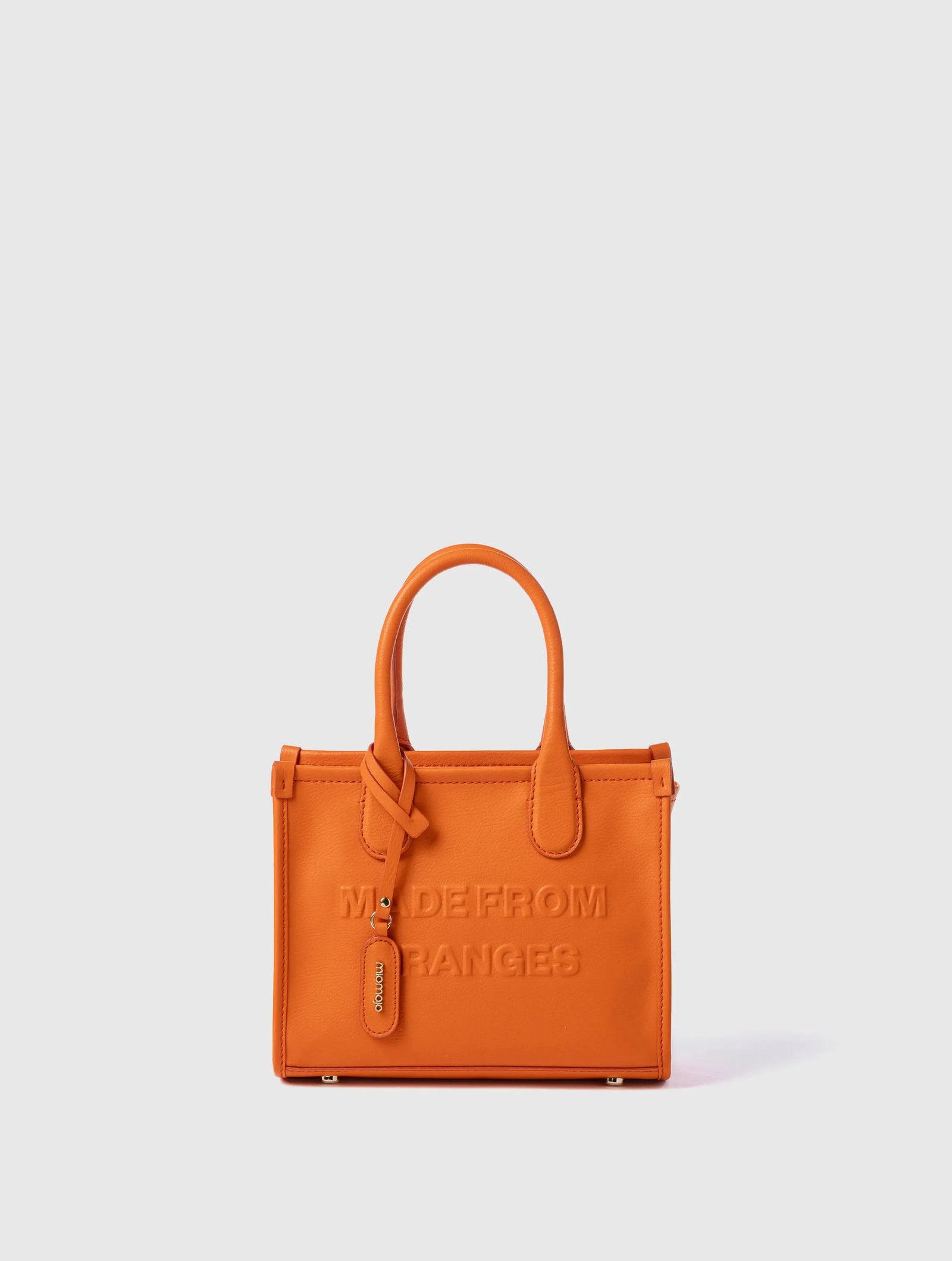 Alima Vegan Orange Leather Medium Tote | Orange – Immaculate Vegan
