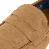 Immaculate Vegan - V.GAN Kola Vegan Suede Loafer Shoes | Tan