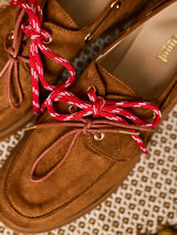 Immaculate Vegan - Minuit sur Terre Galet Vegan Suede Loafers | Camel