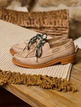 Immaculate Vegan - Minuit sur Terre Galet Vegan Suede Loafers | Sable