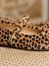 Immaculate Vegan - Minuit sur Terre Silène Vegan Suede Pumps | Leopard Print