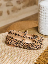 Immaculate Vegan - Minuit sur Terre Silène Vegan Suede Pumps | Leopard Print