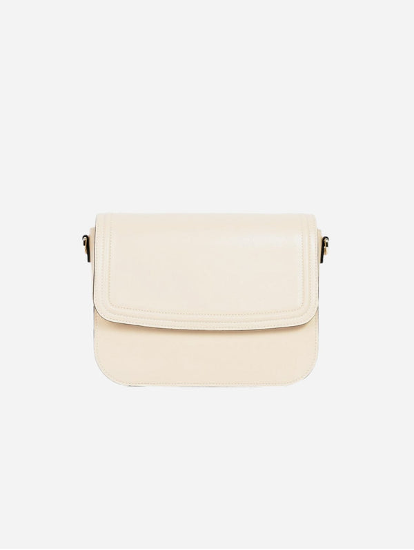 Ashoka Paris Bamboo Leather Brigitte Vegan Shoulder Bag | Cream