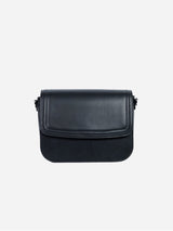 Immaculate Vegan - ASHOKA Paris Apple Leather Brigitte Vegan Shoulder Bag | Black