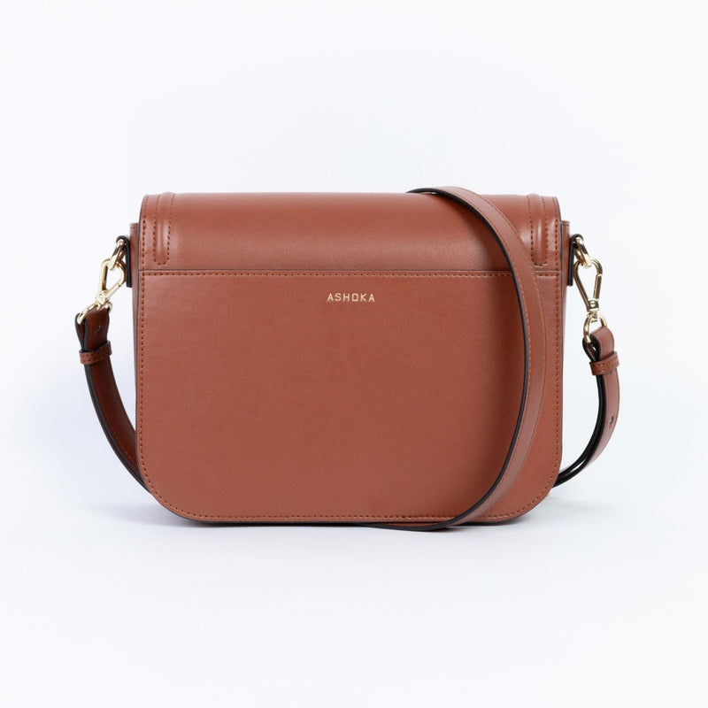 ASHOKA Paris Sac Brigitte Couture camel