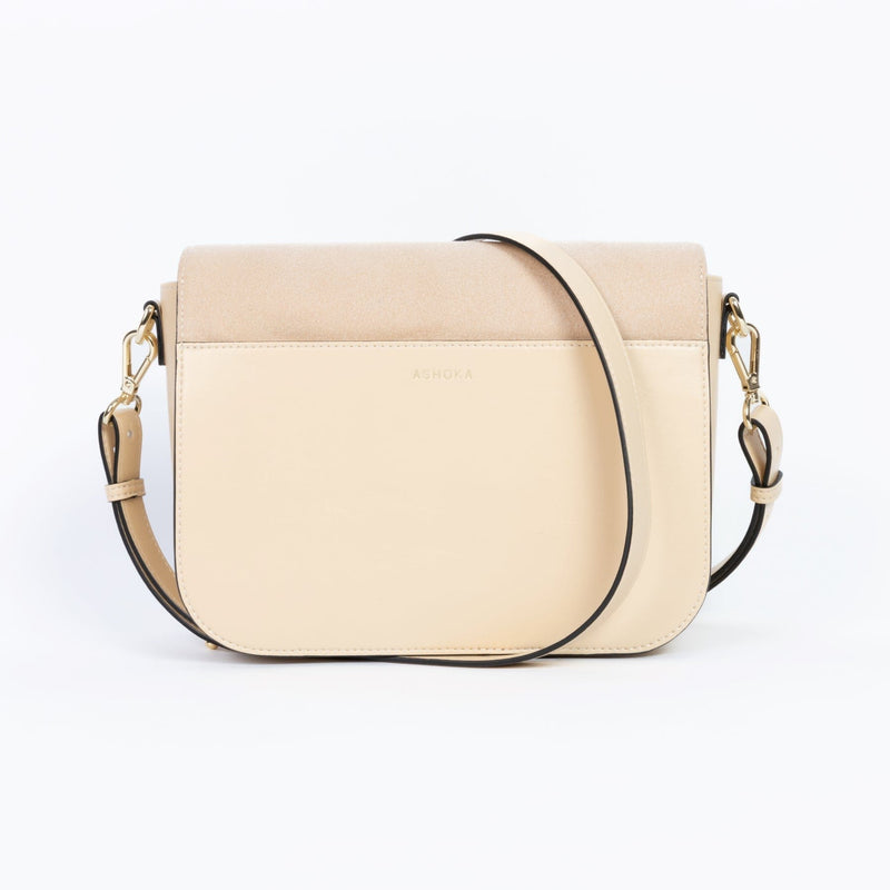 ASHOKA Paris Sac Brigitte Oxymore Bambou Sable