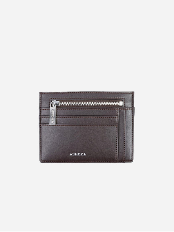 ASHOKA Paris Porte-Cartes Zippé Uppeal™ Marron
