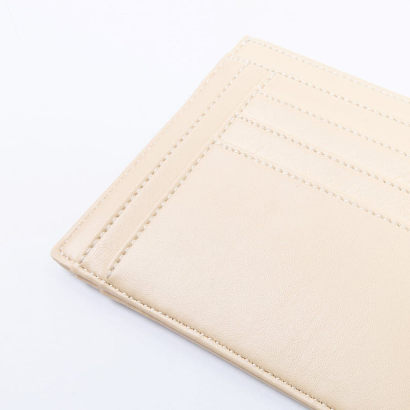 ASHOKA Paris Porte-Cartes Zippé Bambou Sable