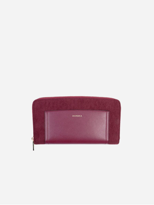 ASHOKA Paris Portefeuille-Compagnon Oxymore Uppeal™ Bordeaux