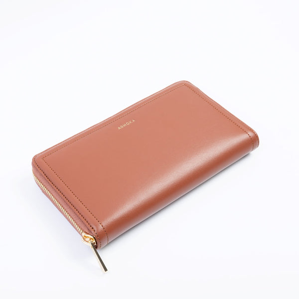 ASHOKA Paris Portefeuille-Compagnon Couture Uppeal™ Camel