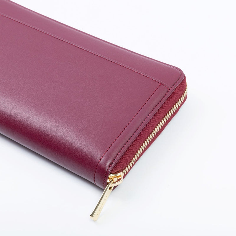 ASHOKA Paris Portefeuille-Compagnon Couture Uppeal™ Bordeaux