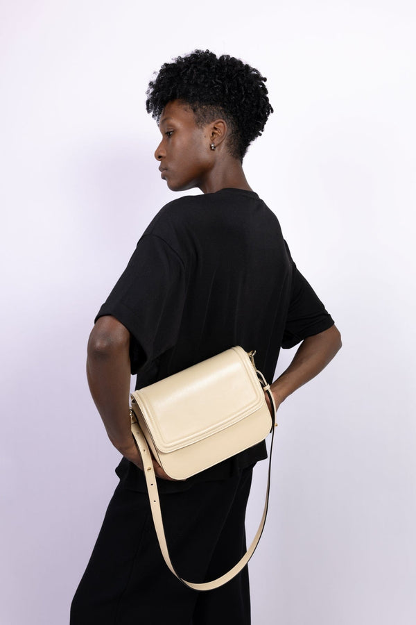 ASHOKA Paris Sac Brigitte Couture Bambou Sable