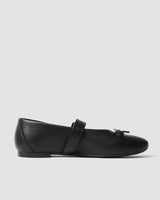 Immaculate Vegan - Bohema Mara Women's Vegea® Grape Leather Bow Pumps | Black