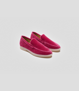 Immaculate Vegan - Women's Velvet Vegan Loafers | Pink