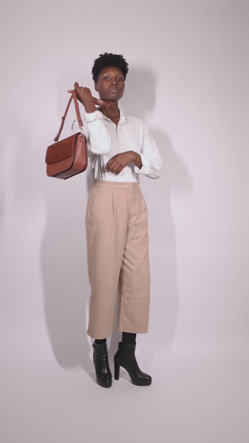 ASHOKA Paris Sac Brigitte Oxymore camel
