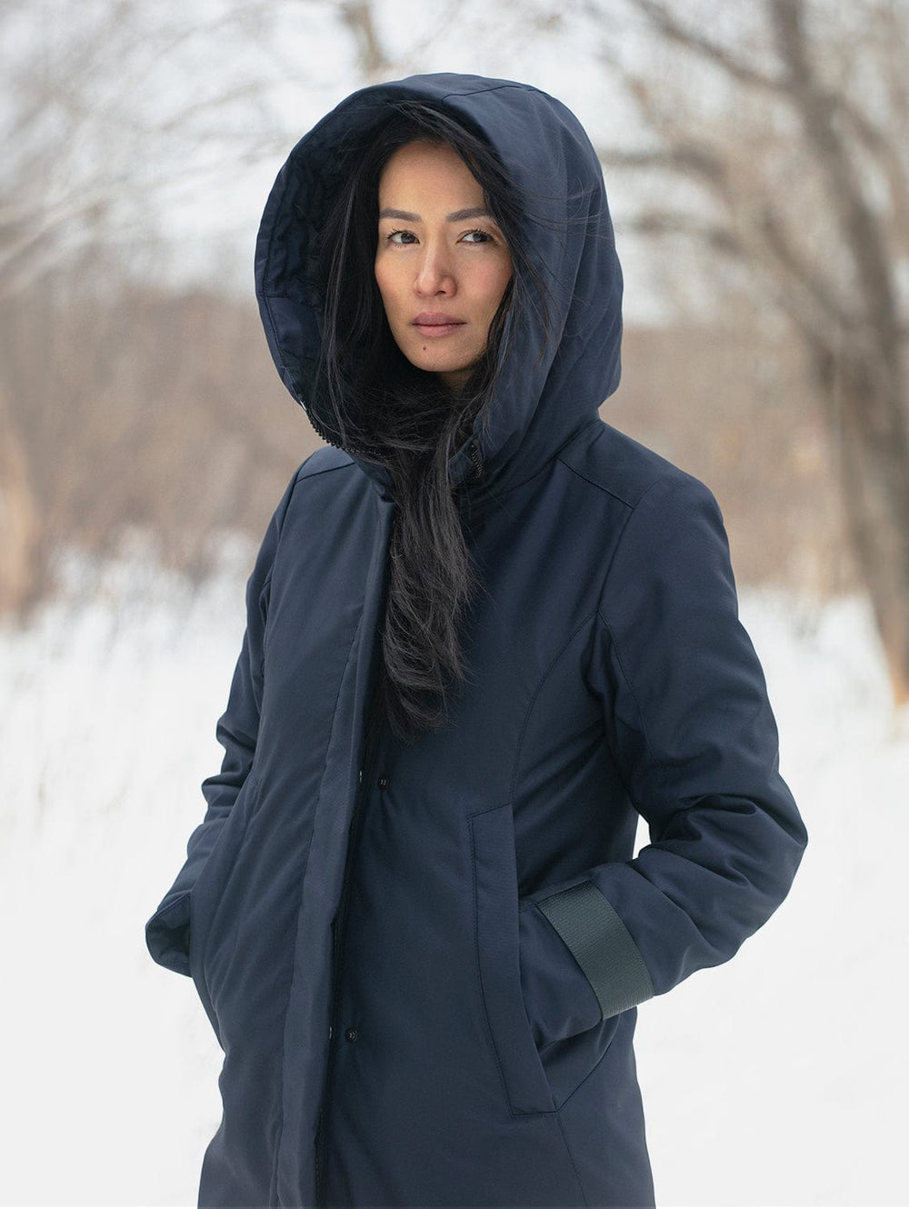 BEDI - Orsola Women's Vegan Extended Parka | Multiple Colours