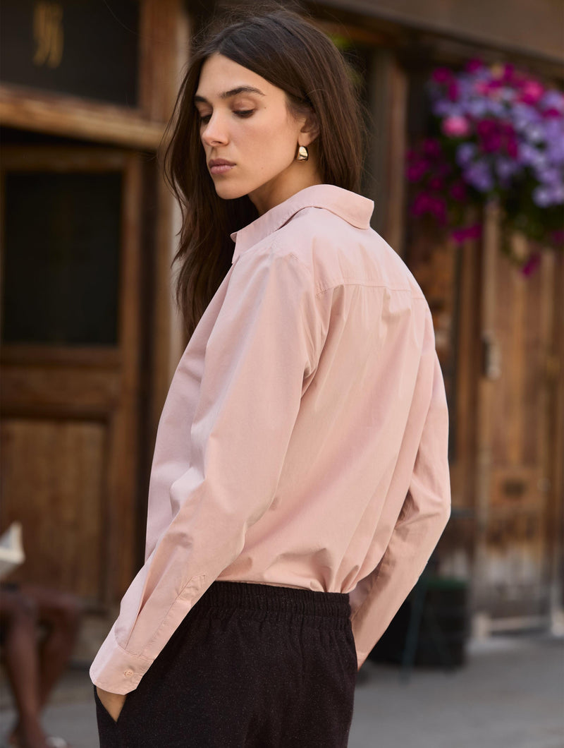 Riemke Organic Cotton Shirt | Dusty Pink