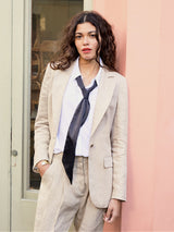 Immaculate Vegan - Tracy Linen Blazer | Neutral