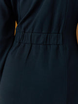 Immaculate Vegan - Mariposa Ponte Midi Dress | Navy