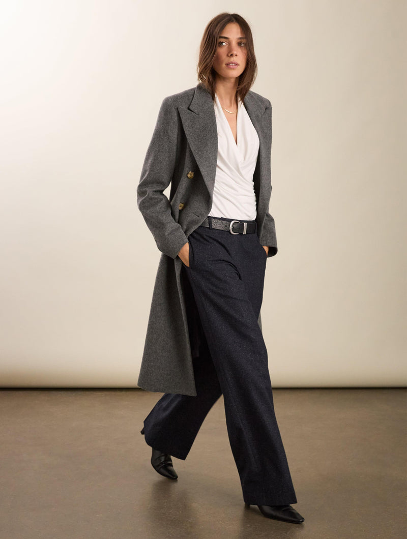 Gylda Wrap Top | Pure White