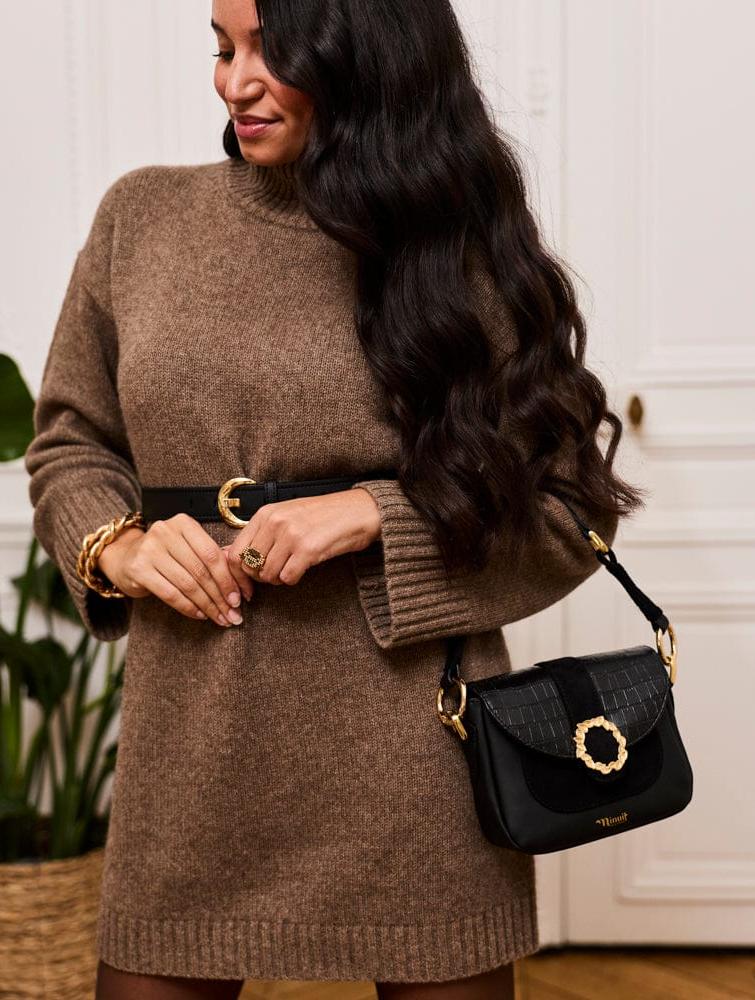 Minuit sur Terre Mira Noir Croco