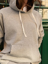Immaculate Vegan - Arden Organic Cotton Hoodie | Grey Marl