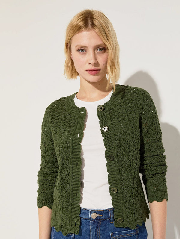 Ursula ECOTEC® Cardigan | Khaki