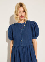 Immaculate Vegan - Baukjen Clementina Denim Midi Dress