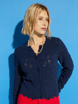 Immaculate Vegan - Ursula ECOTEC® Cardigan | Deep Indigo