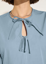 Immaculate Vegan - Baukjen Azura Organic Cotton Tie Detail Blouse