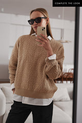 Immaculate Vegan - Mila.Vert Knitted triangle pullover