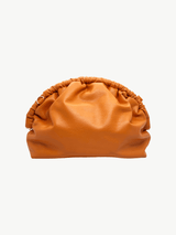 Immaculate Vegan - Under Her Eyes NORMA LARGE CLUTCH <br> Vegan Leather - Vintage Orange Orange / Vegan Leather