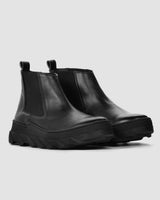 Immaculate Vegan - Bohema Tiger Chelsea black women's Chelsea boots