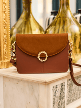 Immaculate Vegan - Minuit sur Terre Stellan Apple Leather Vegan Crossbody Bag | Camel
