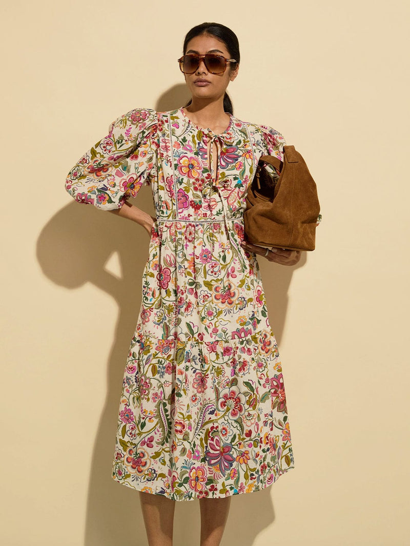 Baukjen Isabelle Organic Cotton Kaftan Dress