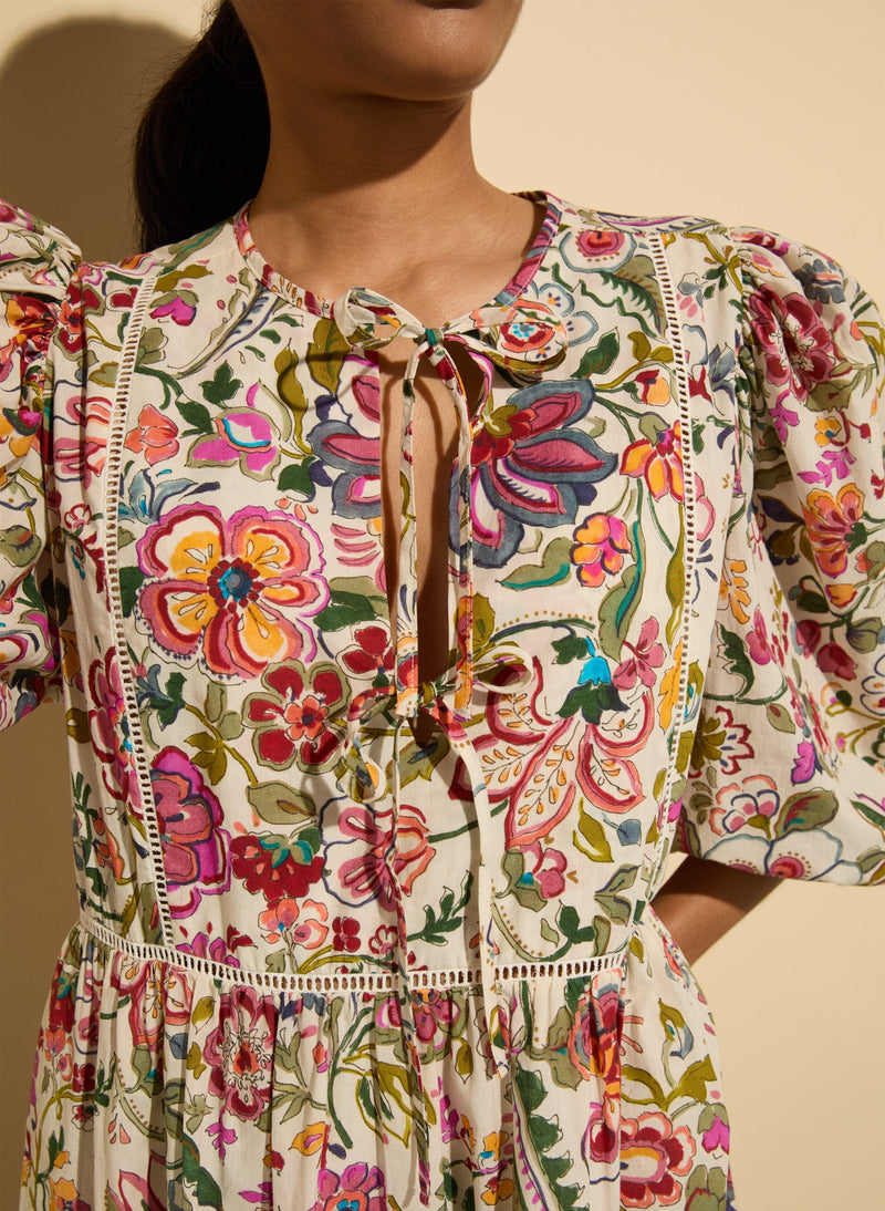 Baukjen Isabelle Organic Cotton Kaftan Dress