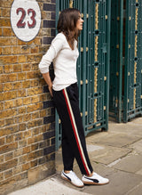 Immaculate Vegan - Baukjen Jay Side Stripe Tapered Trousers