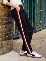 Immaculate Vegan - Baukjen Jay Side Stripe Tapered Trousers