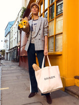 Immaculate Vegan - Baukjen Aaron Organic Cotton Contrast Sleeve Top | Grey