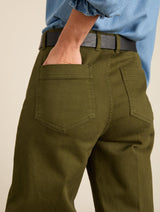 Immaculate Vegan - Baukjen Robyn Organic Cotton Stretch Jeans | Olive