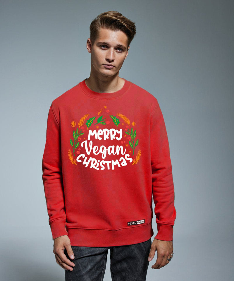 VEGAN Happy VEGAN Happy Christmas Sweatshirt | Multiple Colours