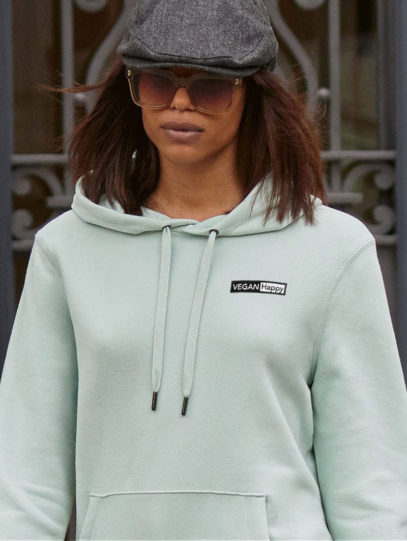 VEGAN Happy Vegan Women's Queen Hoodie | Multiple Colours