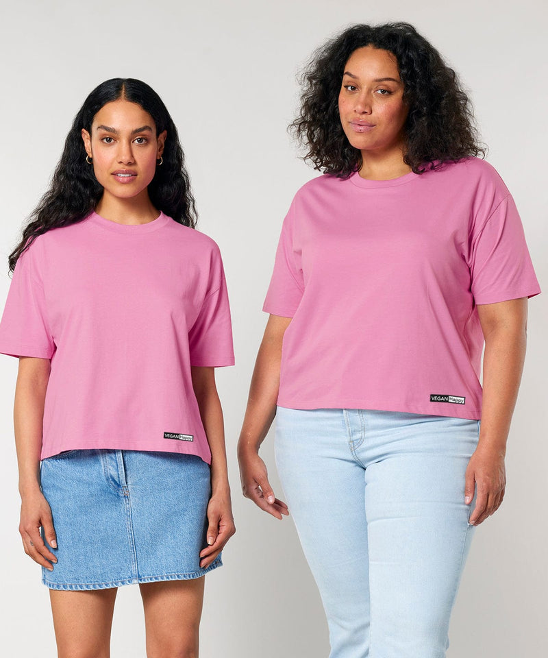 VEGAN Happy Vegan Women's Nova Boxy T-Shirt