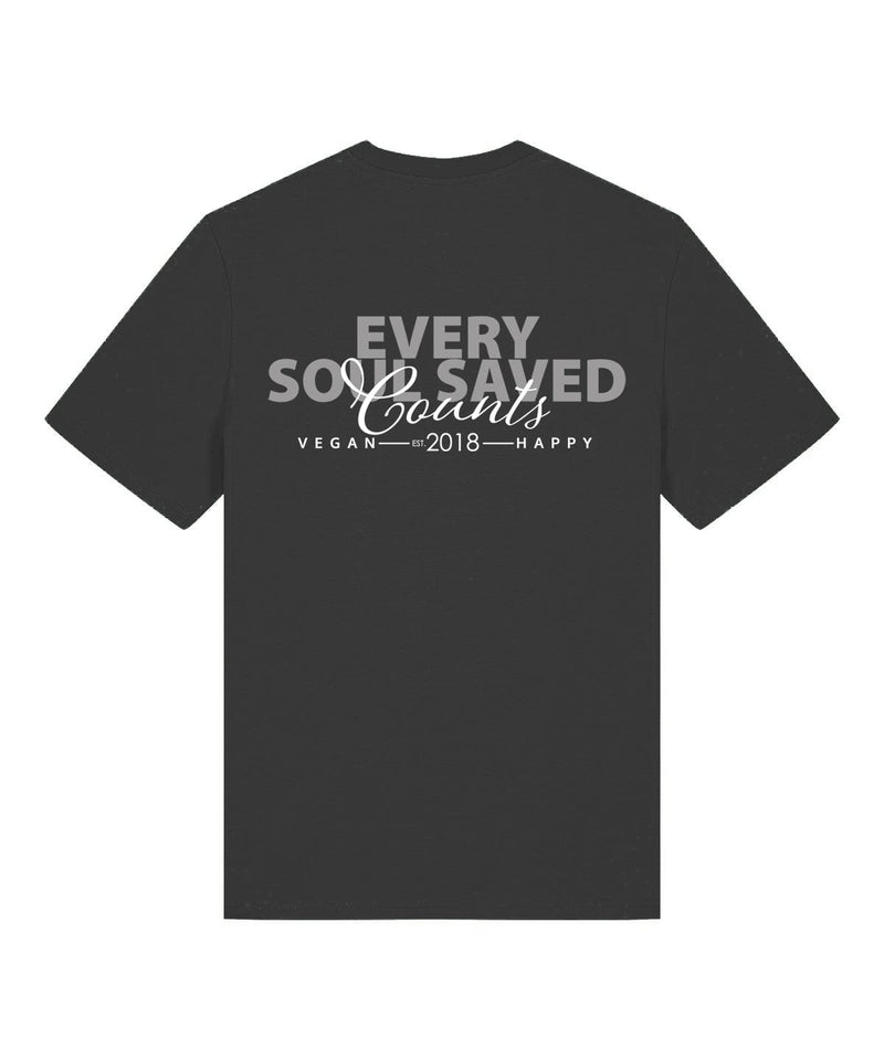 VEGAN Happy Vegan Creator Every Soul Saved Counts Unisex T-Shirt