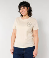 Immaculate Vegan - VEGAN Happy Vegan Women's Muser T-Shirt Devoted To Kindness Leaves