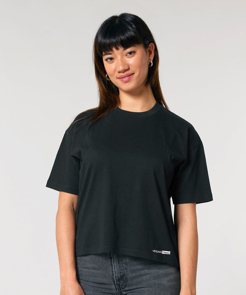 VEGAN Happy Vegan Women's Nova Boxy T-Shirt