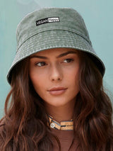 Immaculate Vegan - Vegan Vintage Washed Cotton Bucket Hat | Multiple Colours