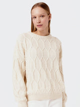 Immaculate Vegan - Mila.Vert Knitted cable knit sweater