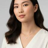 Immaculate Vegan - BLOOMTINE Enchanting Flutterfly™ Sterling Silver Butterfly Necklace | Silver