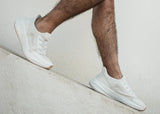 Immaculate Vegan - 8000kicks Runners for Men in Pearl White